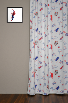 Spiderman blau